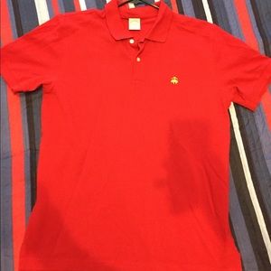 Red Men’s Brooks Brothers Slim Fit Polo